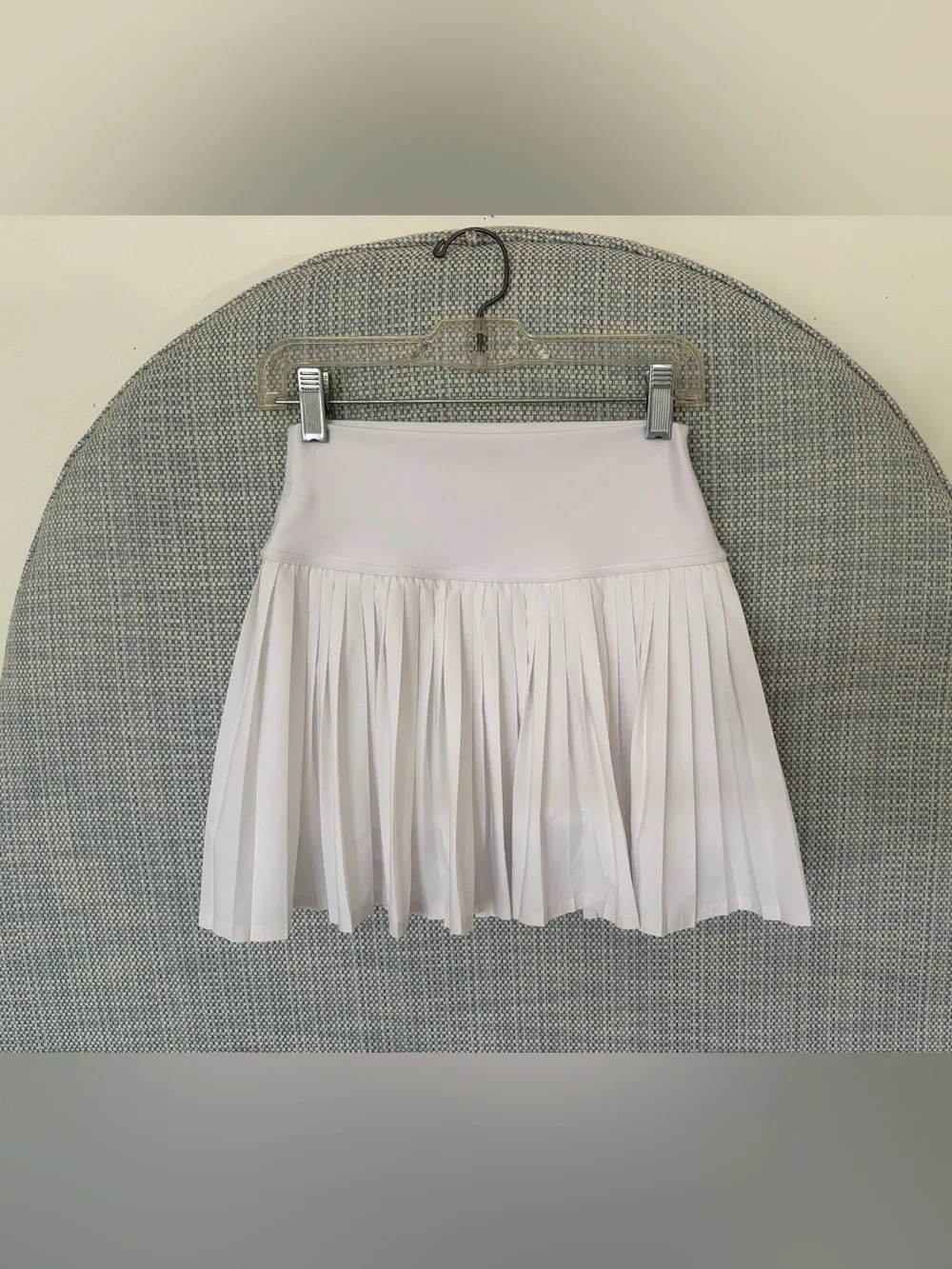 ALO White Grand Slam Tennis Skirt - XS